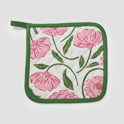 Sur La Table Primrose Floral Pot Holder