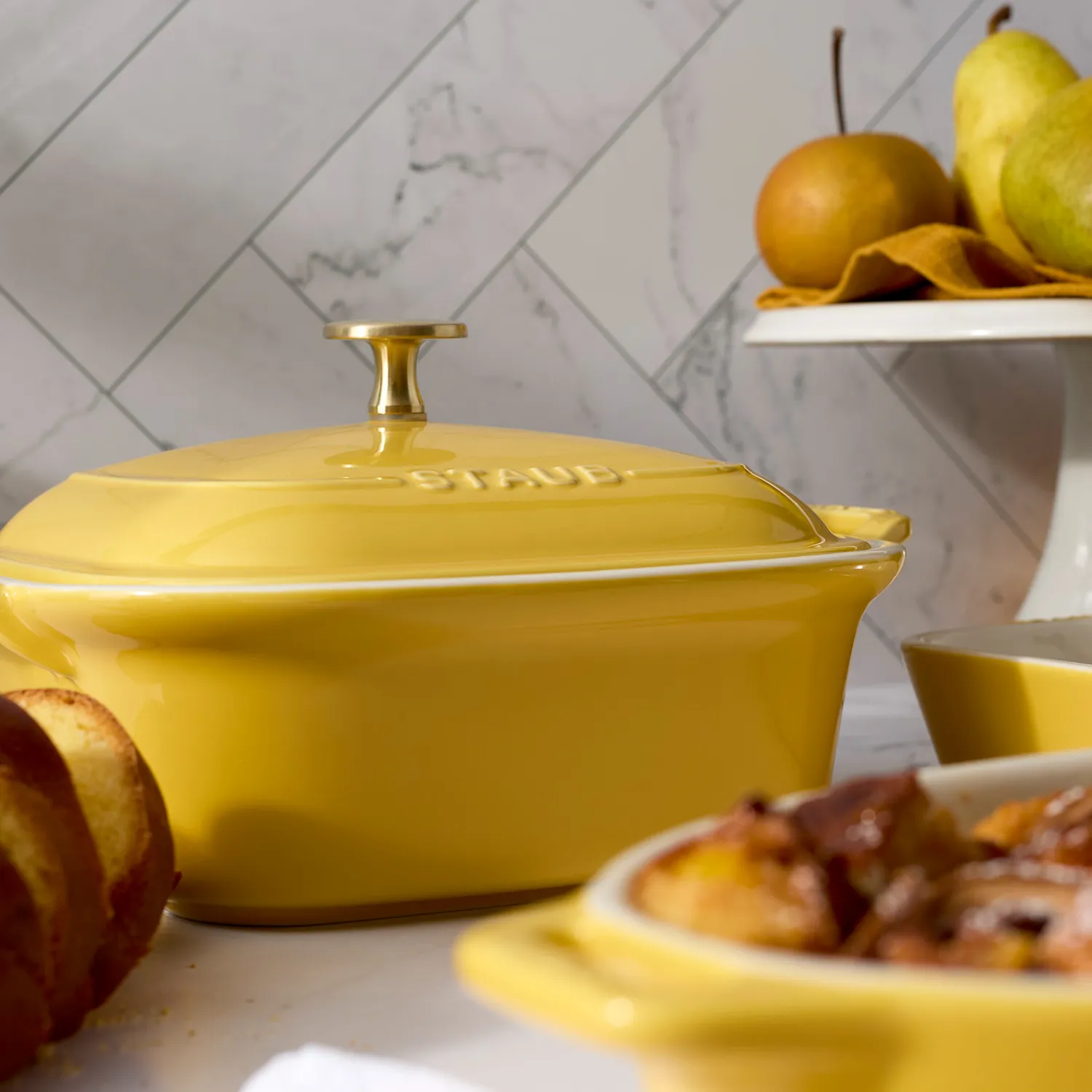 Staub Stoneware 4-Piece Baking Dish Set