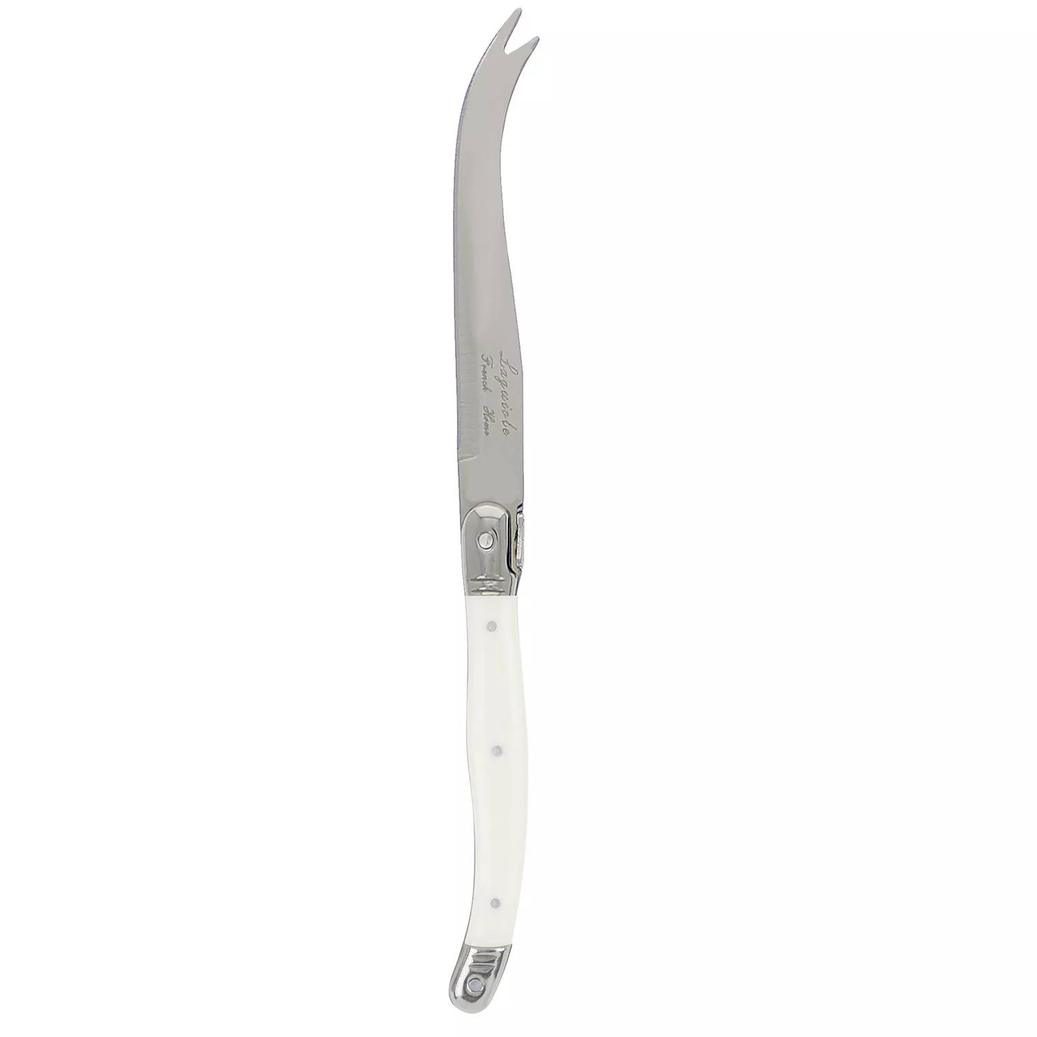 French Home Laguiole Style Ivory Pronged Knife