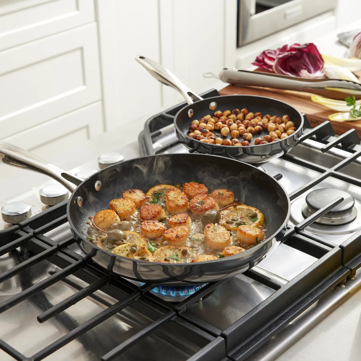 Scanpan CSP+ Skillets Set of 2, 8" & 11"