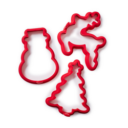 Sur La Table Holiday Pancake & Egg Molds, Set of 3