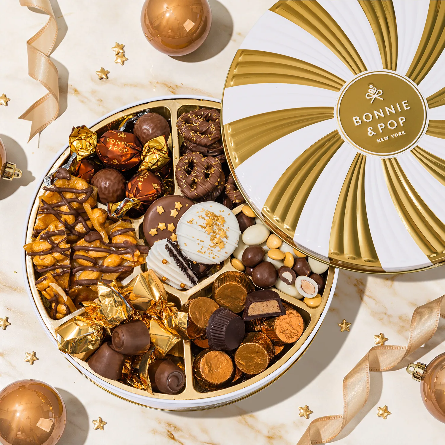 Bonnie & Pop Candy Cane Cravings Lazy Susan Collection