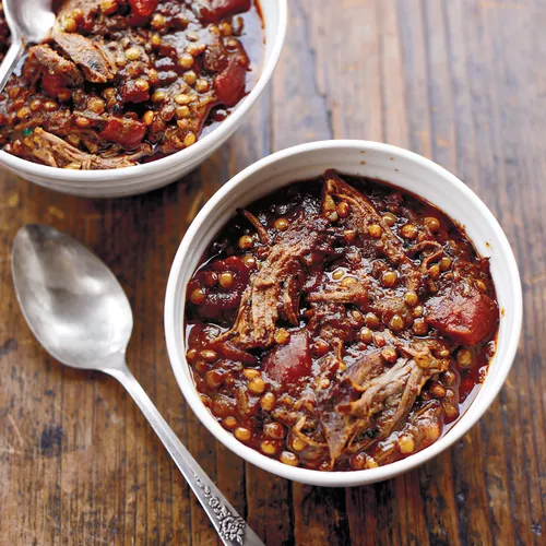 Spent Coffee Short Rib Chili