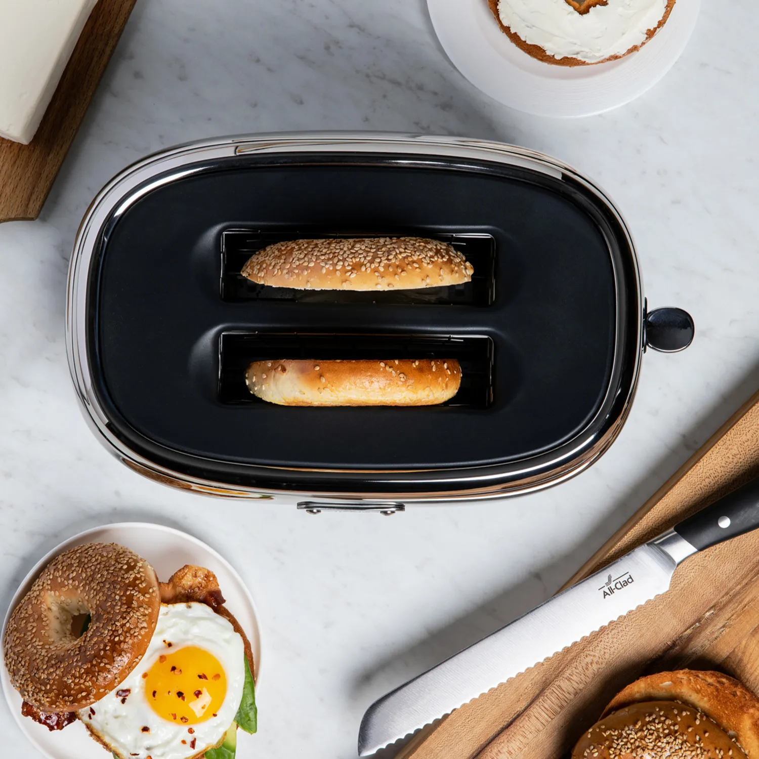 All-Clad Stainless Steel 2-Slice Digital Toaster