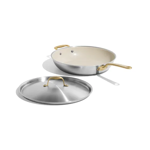 Made In CeramiClad 2.0 Non-Stick 6 Qt. Weeknight Pan