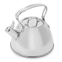 Vintage All Clad Stainless Steel 2 Quart Tea Kettle FREE SHIPPING 