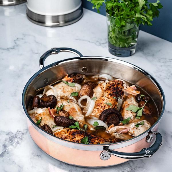 Hestan CopperBond Sauteuse, 3.5 qt. - thumbnail 4
