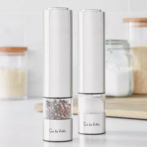 Sur La Table Electric Salt &#38; Pepper Mill Set