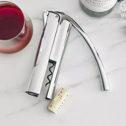 Sur La Table Stainless Steel Lever Corkscrew
