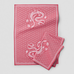 Sur La Table Lunar New Year Jacquard Towels, Set of 2