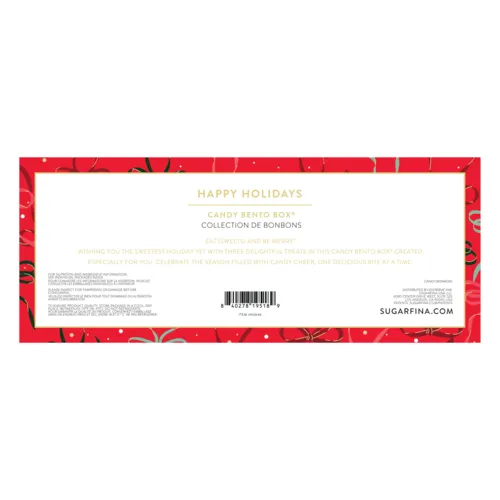 Sugarfina Happy Holidays Bento Box, Set of 3