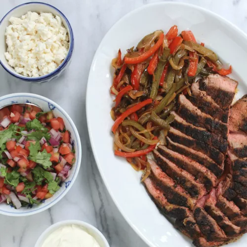 Grilled Steak Fajitas