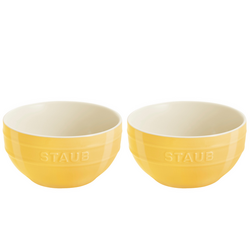 Staub Stoneware Bowls, Set of 2 