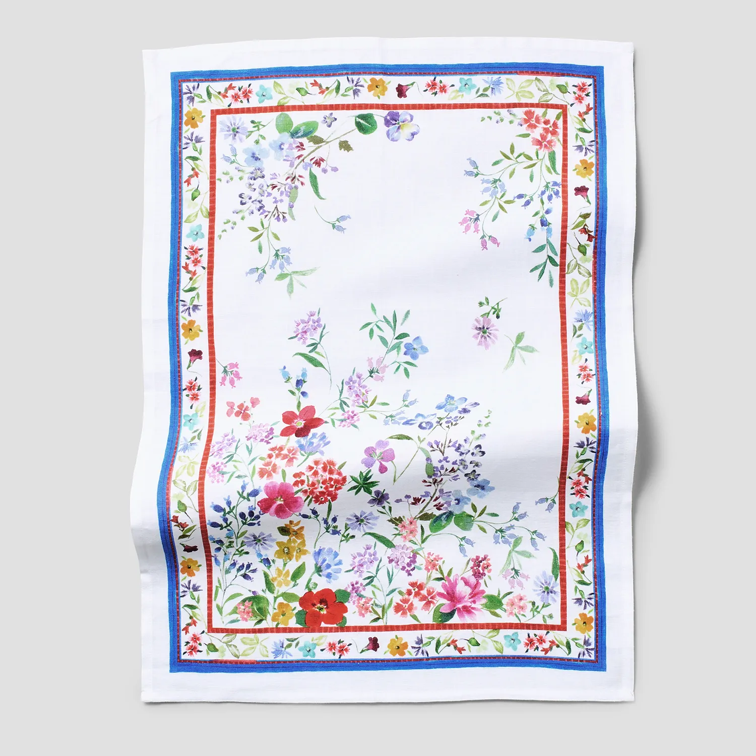 Sur La Table Floral Linen Kitchen Towel