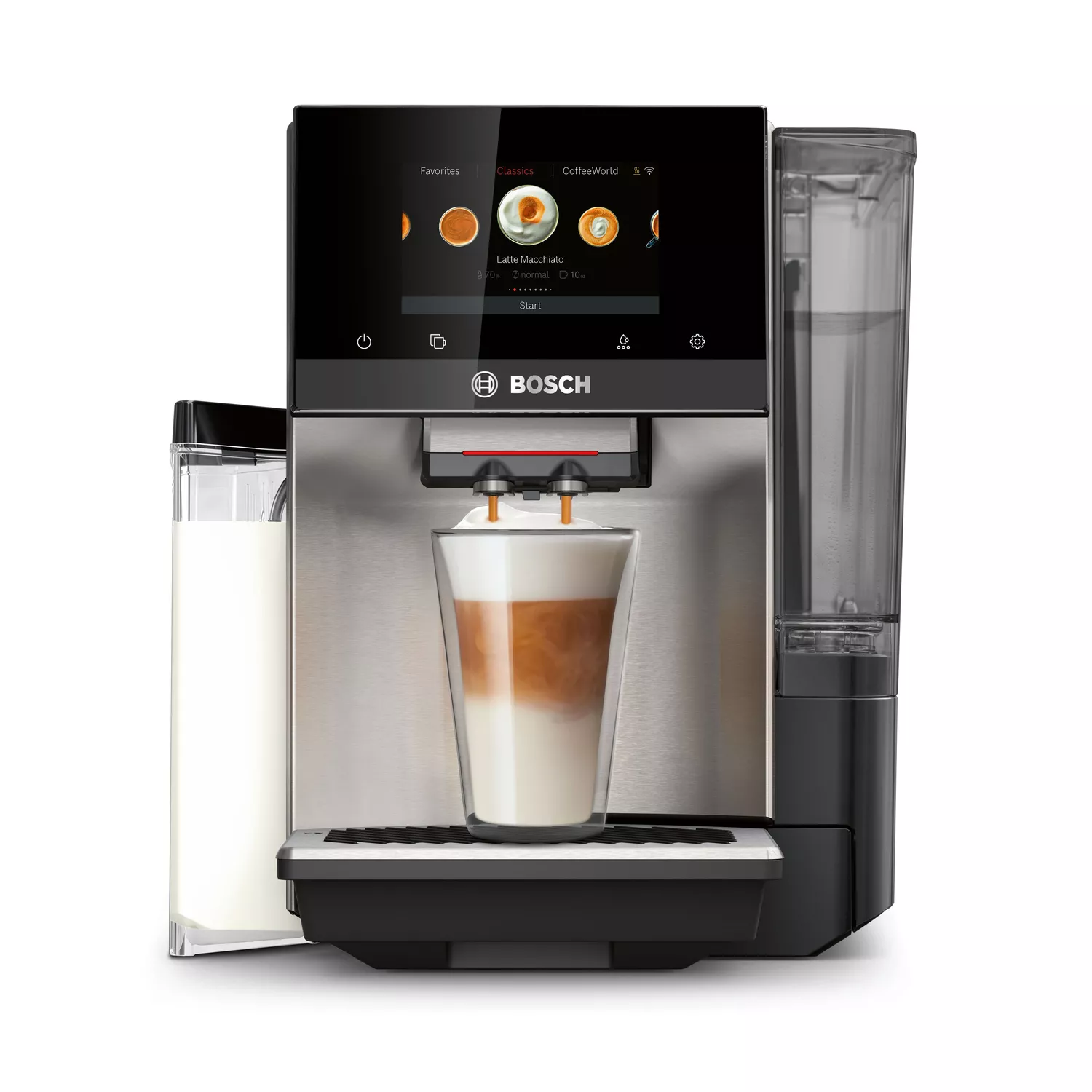 Bosch 800 Series Stainless Steel Fully Automatic Home Espresso Machine