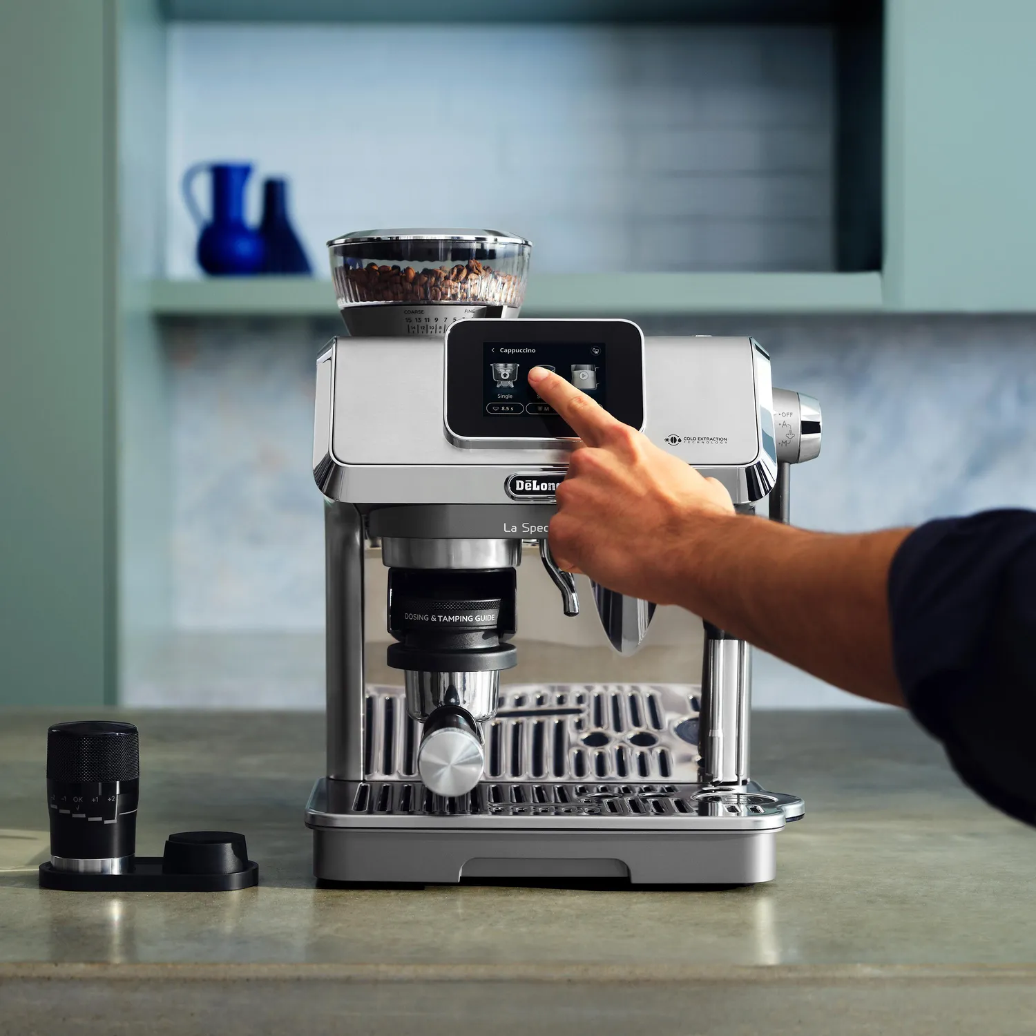 De'Longhi La Specialista Touch Espresso Machine with Cold Brew & Automatic Frothing