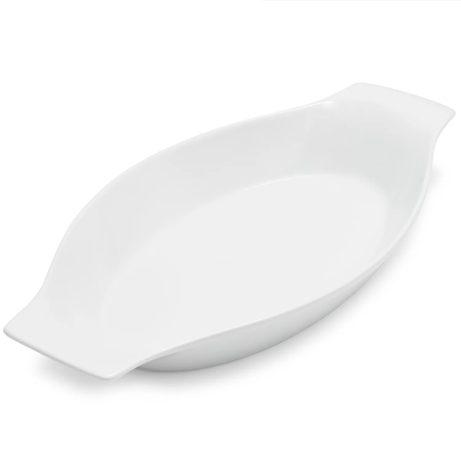 Sur La Table Porcelain Oval Gratin Dish, 10.5"
