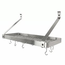 Enclume Gourmet Stainless Steel Bookshelf Wall Racks