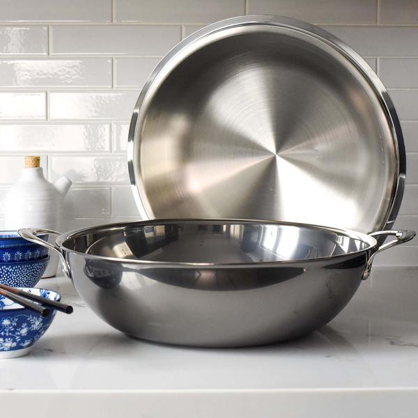 Hestan NanoBond Titanium Wok, 14" - thumbnail 4