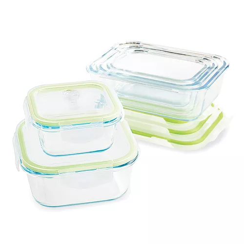 Sur La Table 10-Piece Glass Storage Container Set