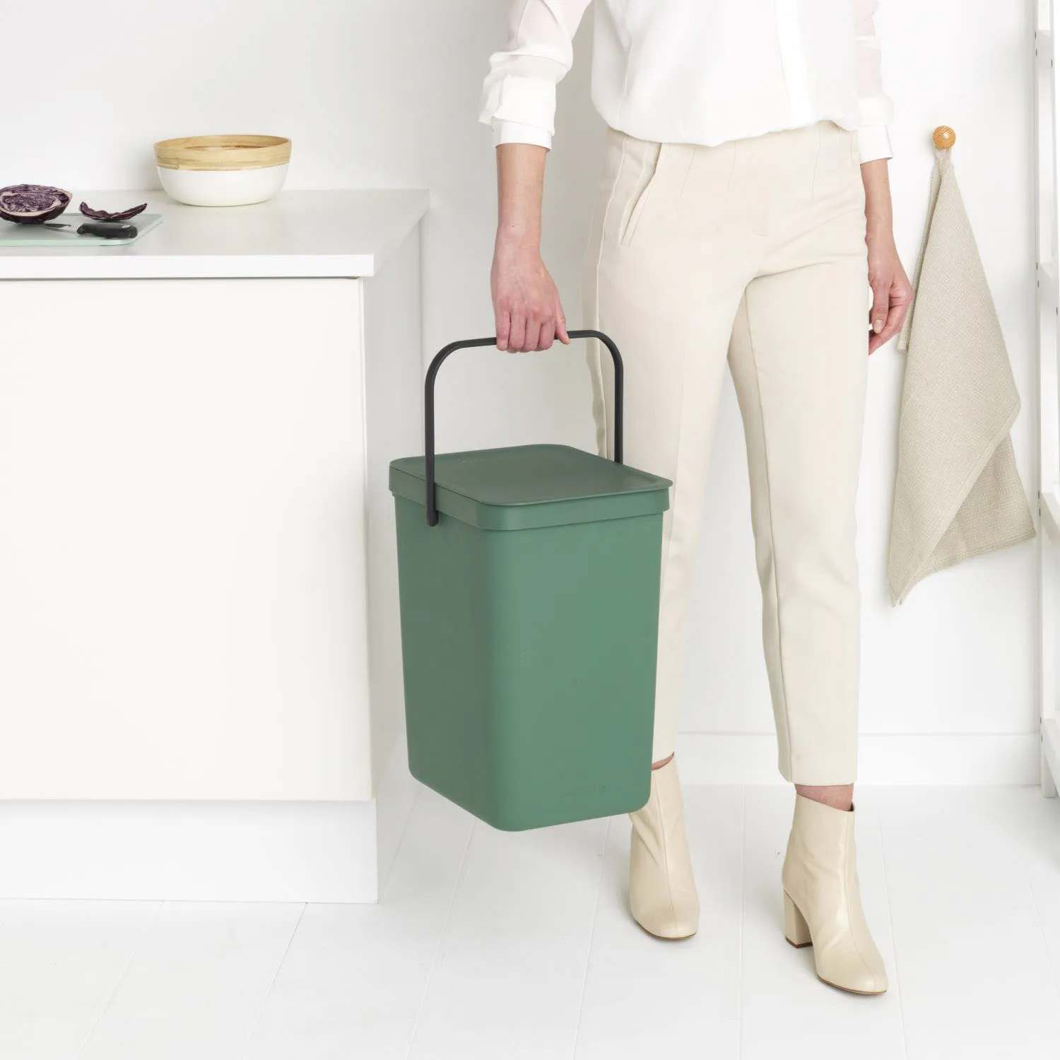 Brabantia Sort & Go Trash Bin, 25 L