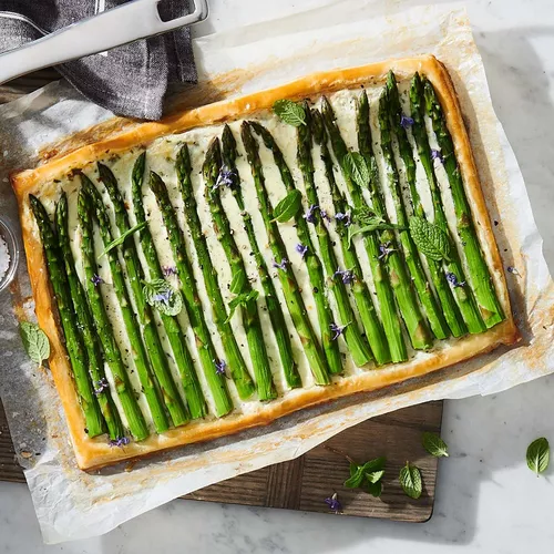 Asparagus And Ricotta Tart