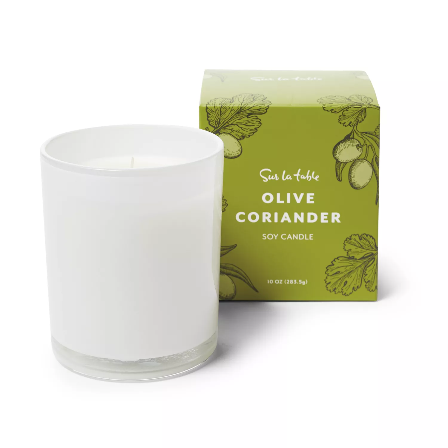 Sur La Table Olive Coriander Candle