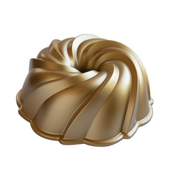 Nordic Ware Swirl Bundt Pan The pan itself is a nice weight and the cake baked evenly