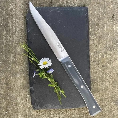 Opinel Facette Micro-Serrated 4-Piece Steak Knife Set