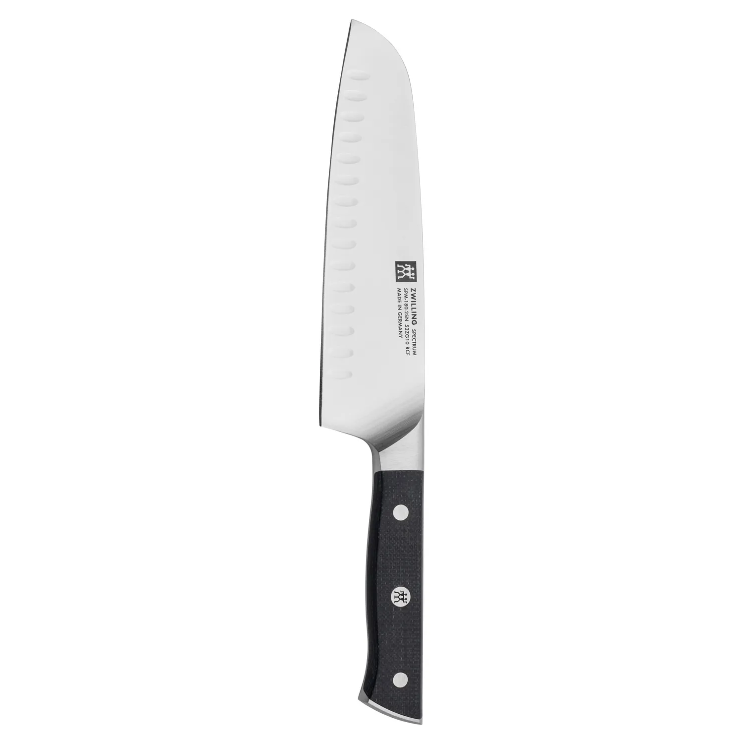Zwilling J.A. Henckels Spectrum Hollow Edge Santoku Knife, 7"