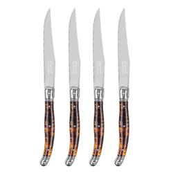 French Home Laguiole Steak Knives, Set of 4