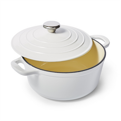 Sur La Table Enameled Cast Iron Round Dutch Oven, 4 qt. The perfect Dutch oven