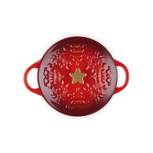 Le Creuset Stoneware Mini Cocotte with Star Knob, 24 oz.