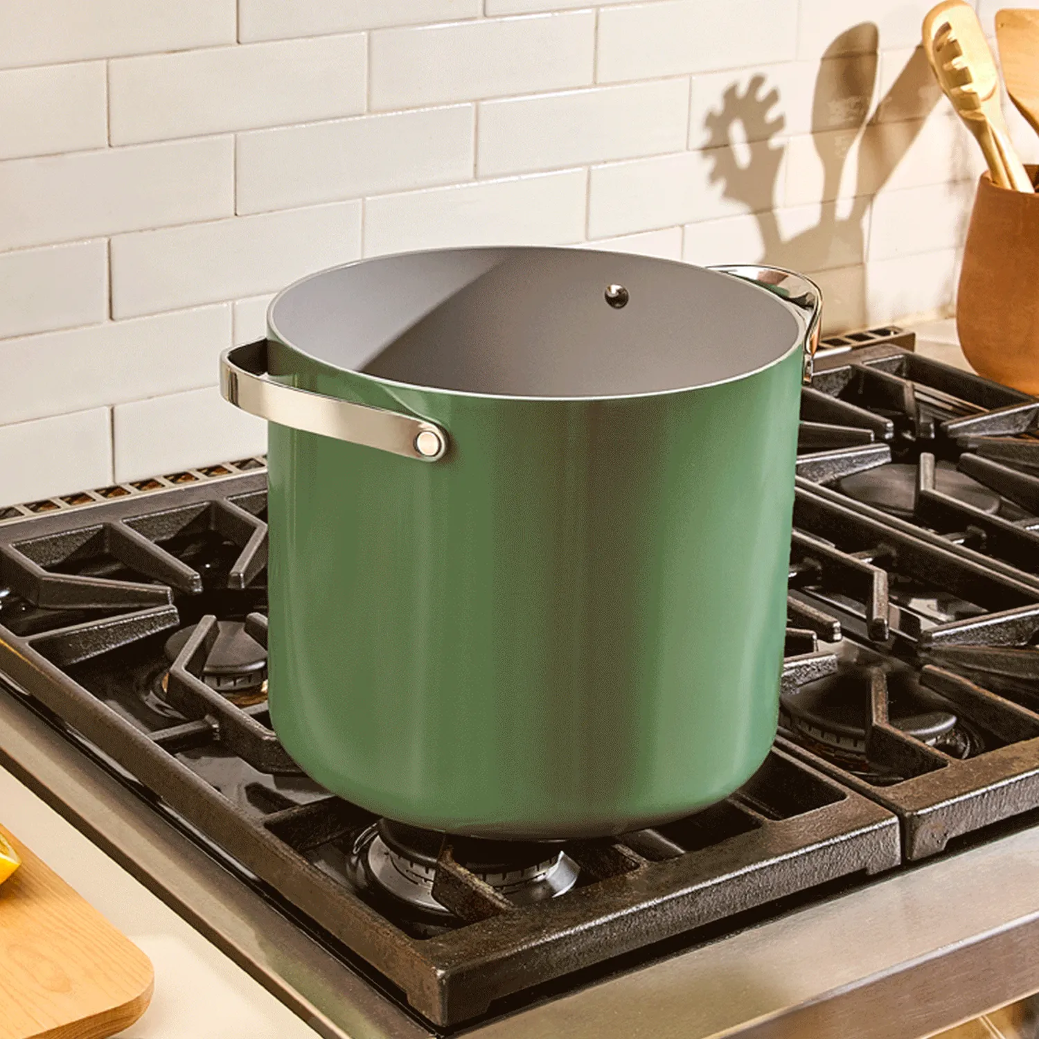 Caraway Ceramic Nonstick Stockpot, 12 qt. 