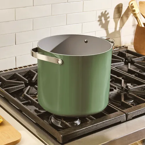 Caraway Ceramic Nonstick Stockpot, 12 qt. 
