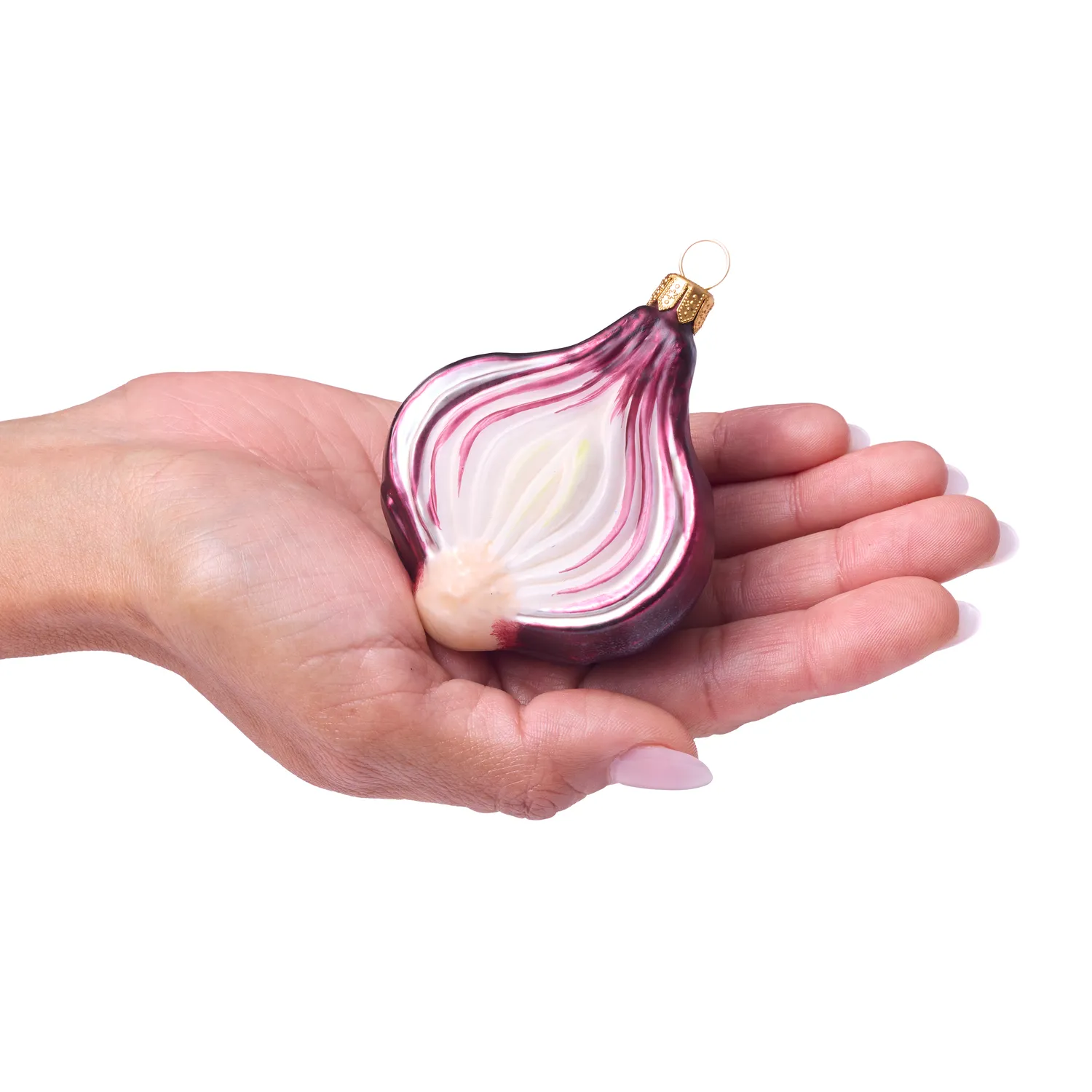 Sur la table Red Onion Ornament