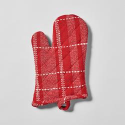 Sur La Table Plaid Oven Mitt