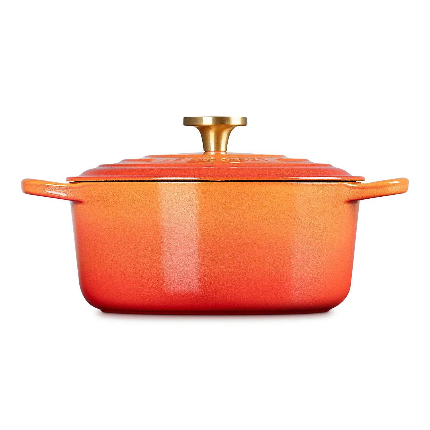 Le Creuset Signature Flamme Dorée Dutch Oven, 4.5 qt.