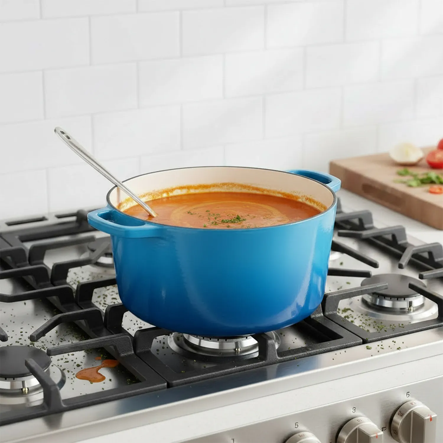 Le Creuset Signature Deep Round Dutch Oven, 6.5 qt.