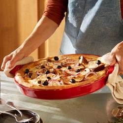 Emile Henry Deep Dish Pizza Pan, 12&#34;