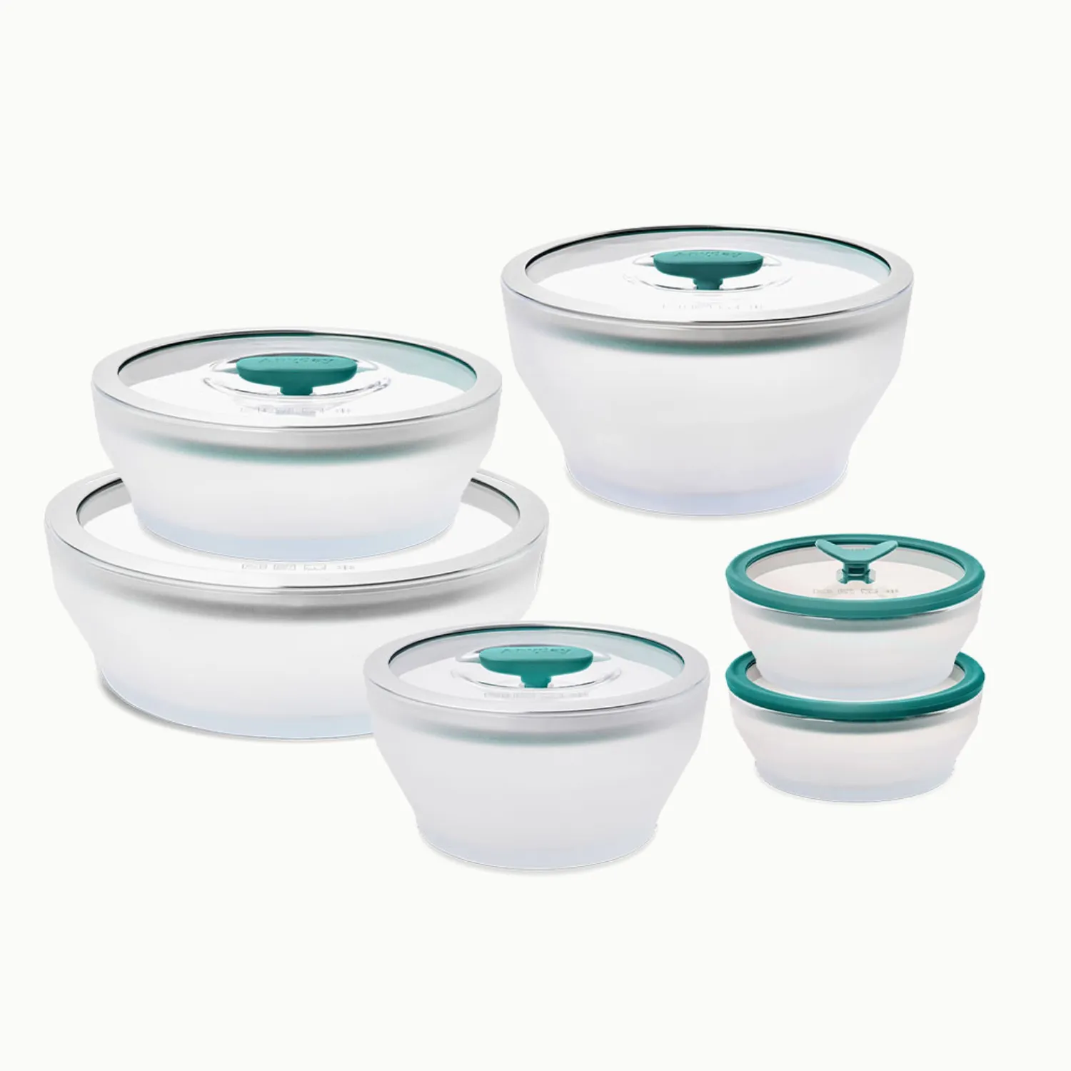 Anyday Microwave 12-Piece Glass Round Dish Set