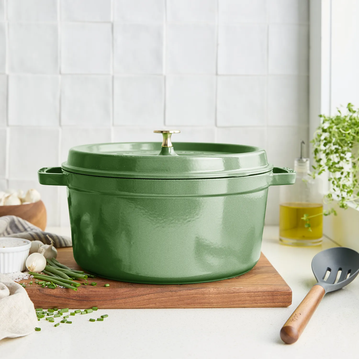 Staub Round Dutch Oven, 7 qt.