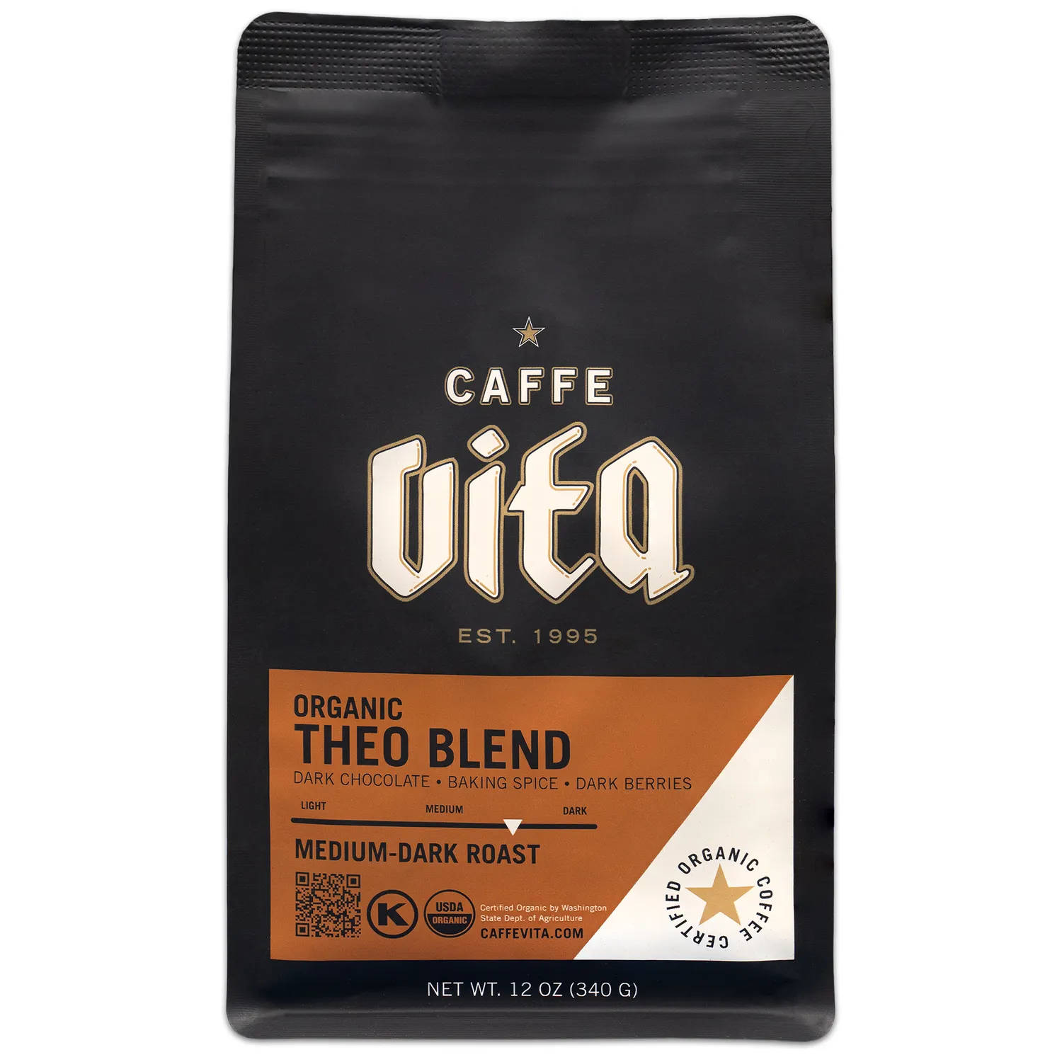 Caffe Vita Organic Theo Blend Coffee