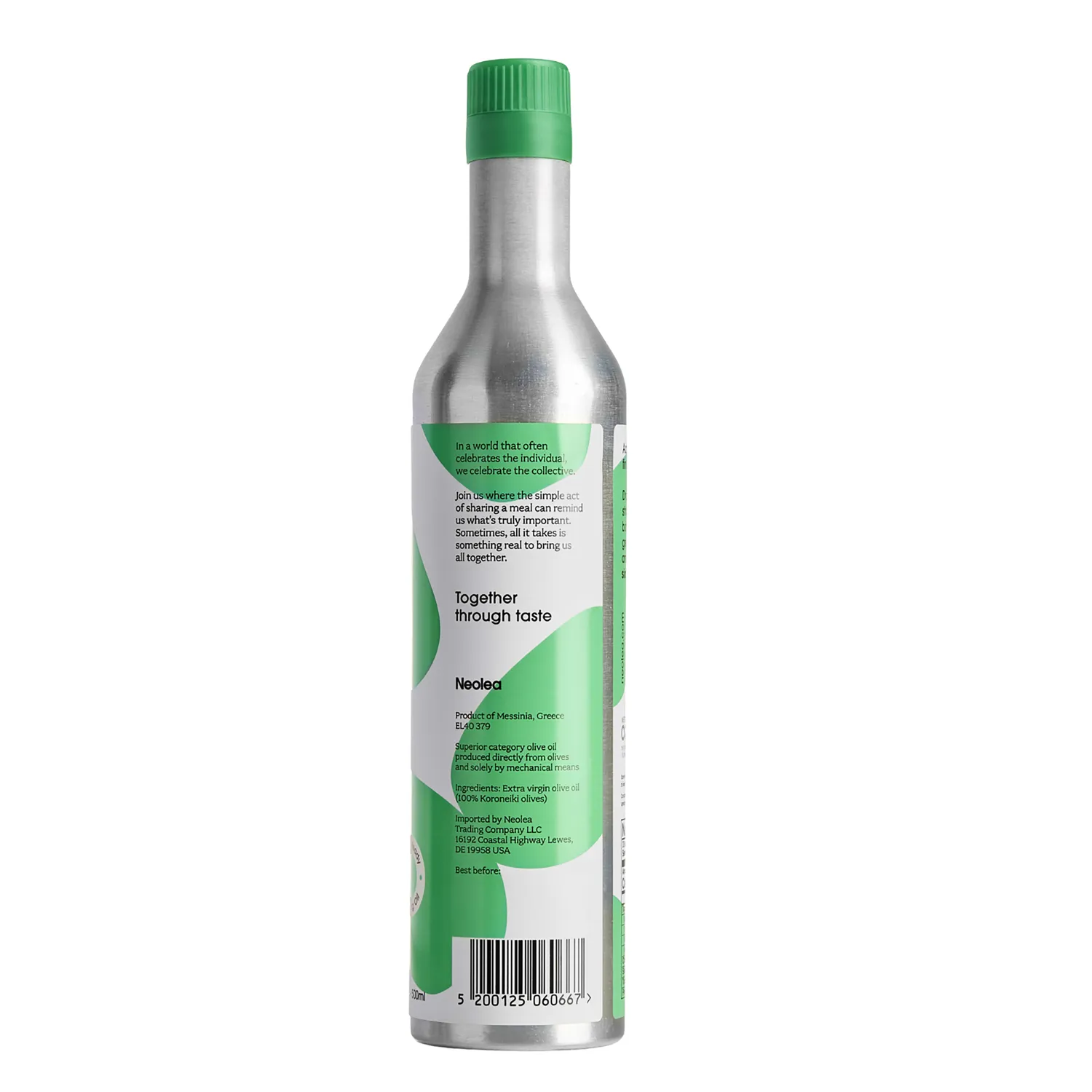 Neolea Oil for the Plate