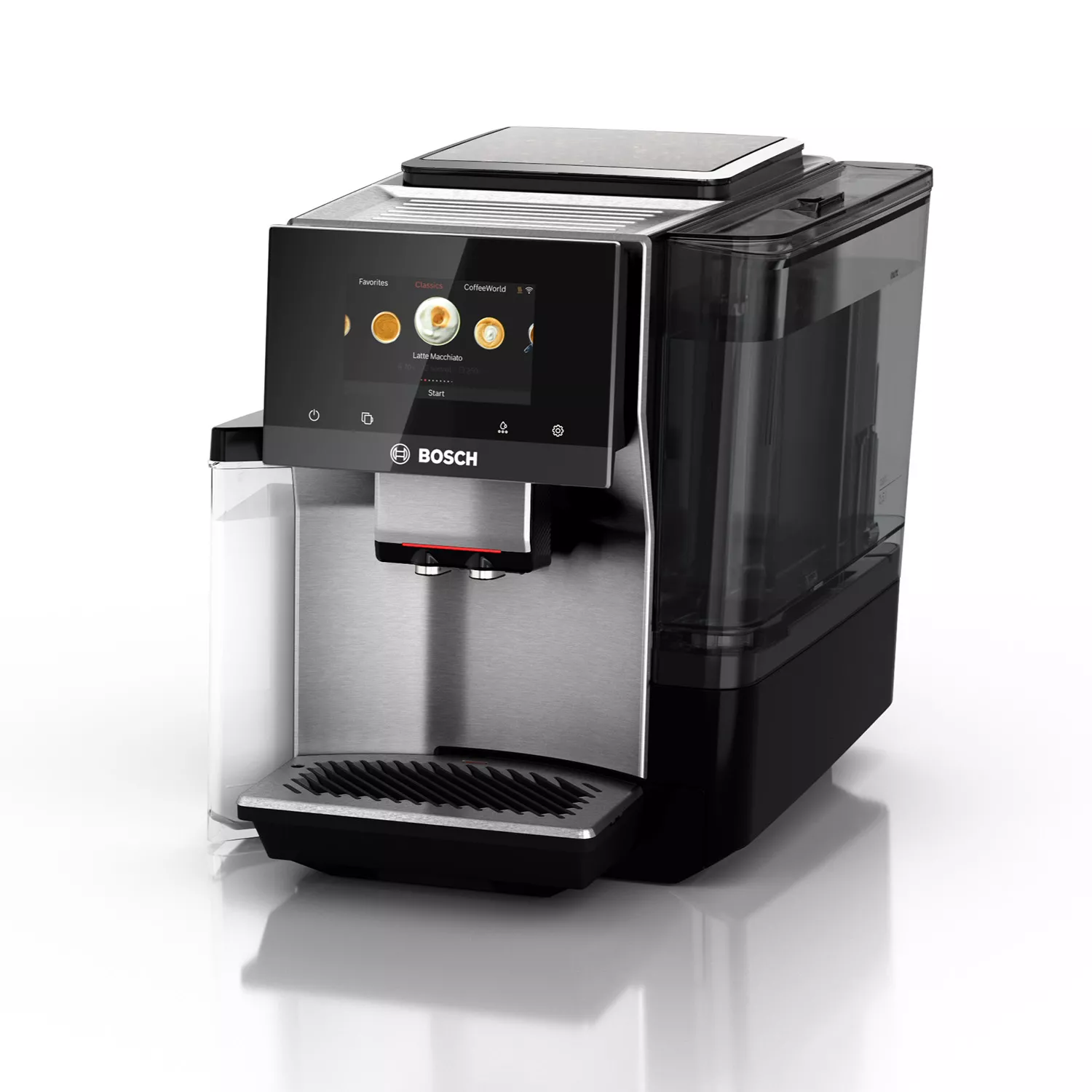 Bosch 800 Series Fully Automatic Espresso Machine in Stainless Steel