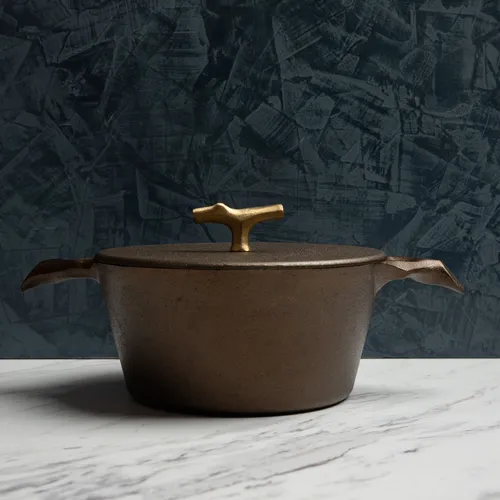 Nest Polished Cast Iron Dutch Oven, 3.5 qt. 