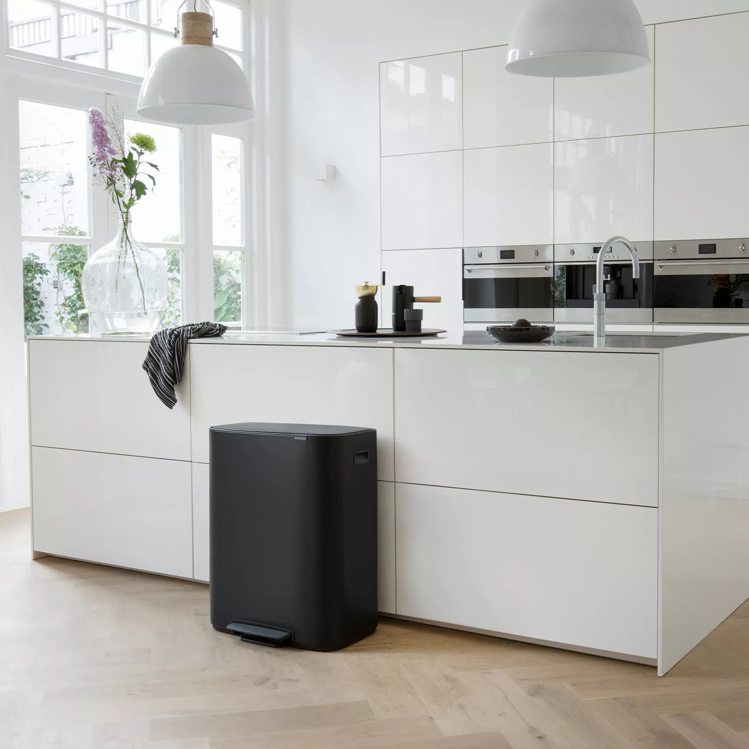 Brabantia Bo Step Bin, 2 x 30L
