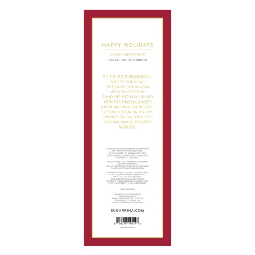 Sugarfina Christmas Tree Bento Box, Set of 4