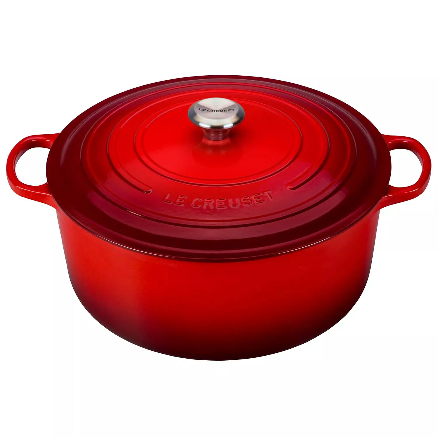 Lodge® 4.5 Quart Red Enameled Cast Iron Dutch Oven