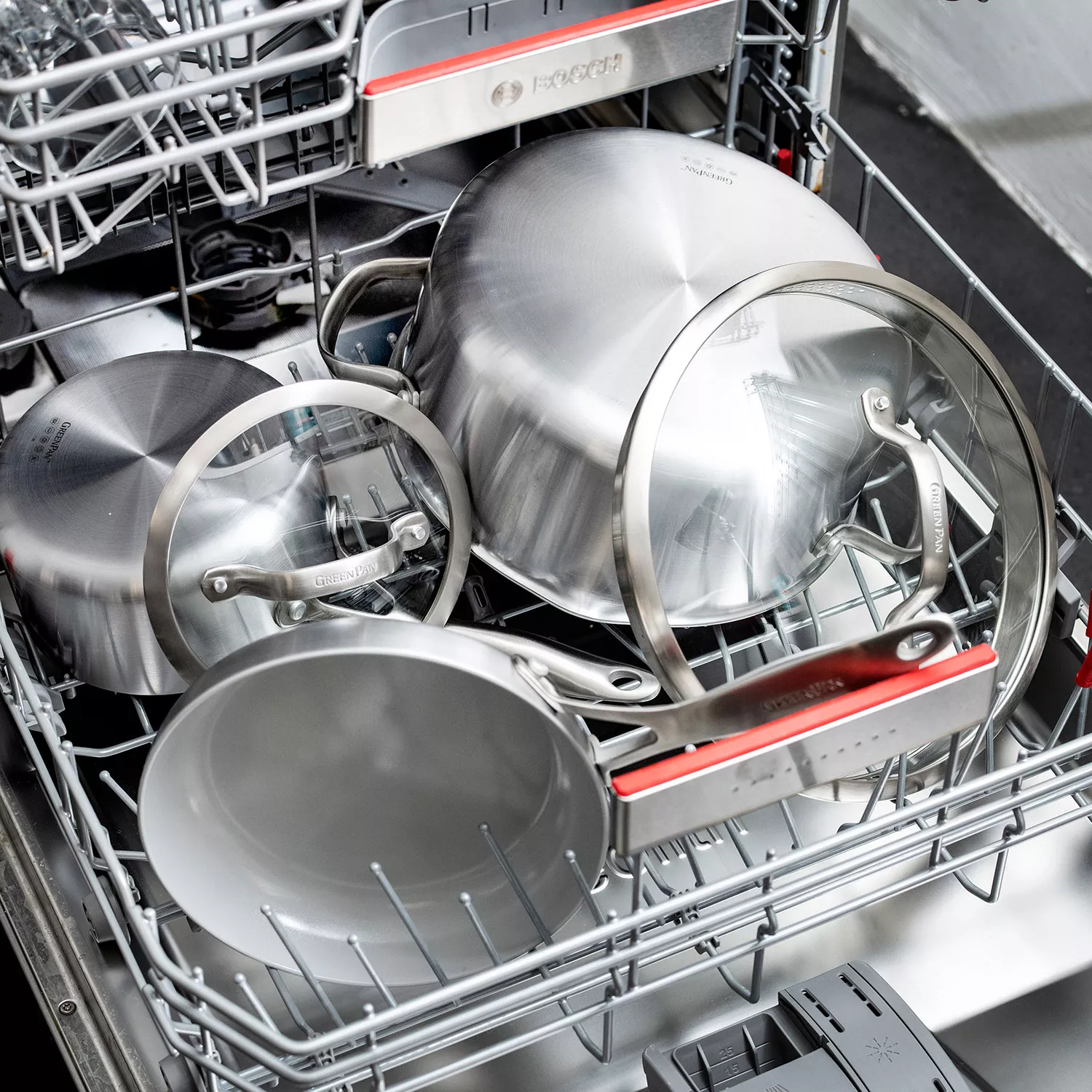 GreenPan Venice Pro Stainless Steel Ceramic Nonstick 10-Piece Set